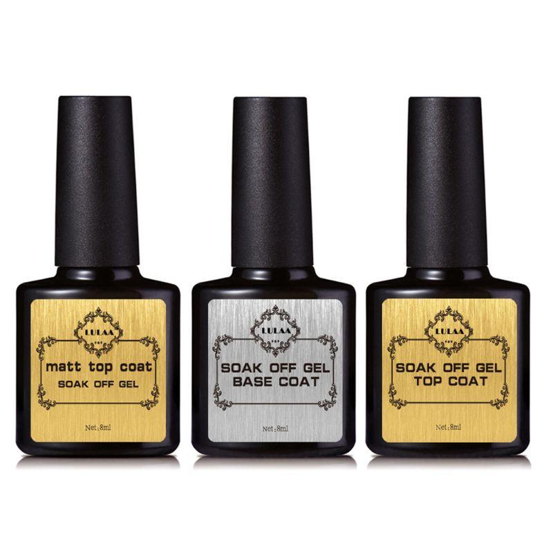 8ml Soak Off Gel Removable Base Coat No-clean Top Coat MaTop Air Dry Manicure Decoration Accessories Nail Tool
8ml Soak Off Gel Removable Base Coat No-clean Top Coat MaTop Air Dry Manicure Decoration Accessories Nail Tool