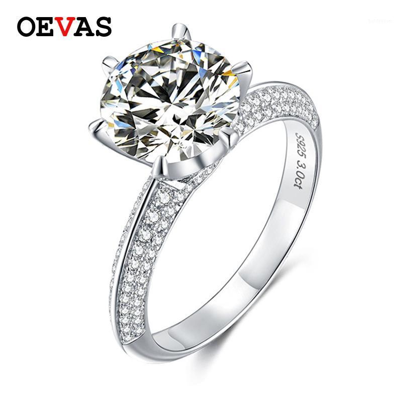 OEVAS Real 1-3 s D Color Moissanite Wedding Rings For Women 100% 925 Sterling Silver Sparkling Party Fine Jewelry Wholesale1 
OEVAS Real 1-3 s D Color Moissanite Wedding Rings For Women 100% 925 Sterling Silver Sparkling Party Fine Jewelry Wholesale1