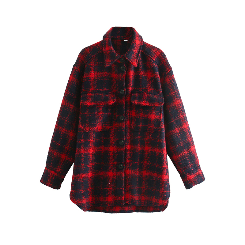 2021 New Soft Vintage Women Tweed Shirts Spring-fall Fashion Elegant Ladies Loose Tops Streetwear Girls Oversize Outwear DOO0, Red
2021 New Soft Vintage Women Tweed Shirts Spring-fall Fashion Elegant Ladies Loose Tops Streetwear Girls Oversize Outwear DOO0, Red