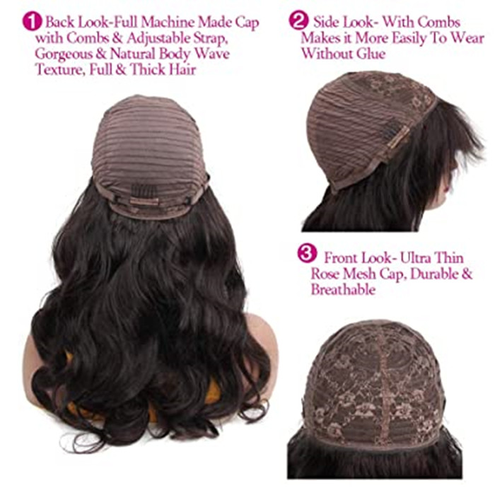 Salt pepper silver grey Short Grey Human Hair Wigs for Women Natural Pixie Cut Wig , Daily Hair gray human hair natural highlights ombre