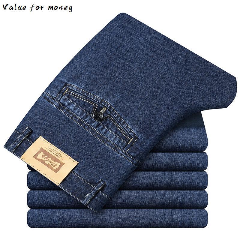 Spring Men Jeans Jeans Hombre Cotton Smart Casual Men's Pants Men Straight Jean homme Plus Size 28, Deep blue
Spring Men Jeans Jeans Hombre Cotton Smart Casual Men's Pants Men Straight Jean homme Plus Size 28, Deep blue