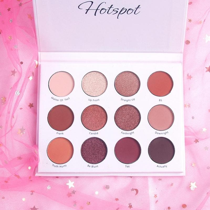 12 Colors Kit Waterproof Smoky Eye Shadow Pallete Cosmetics Eye Shadow Pearlescent Makeup Glitter Pigment, 12 color nude
12 Colors Kit Waterproof Smoky Eye Shadow Pallete Cosmetics Eye Shadow Pearlescent Makeup Glitter Pigment, 12 color nude
