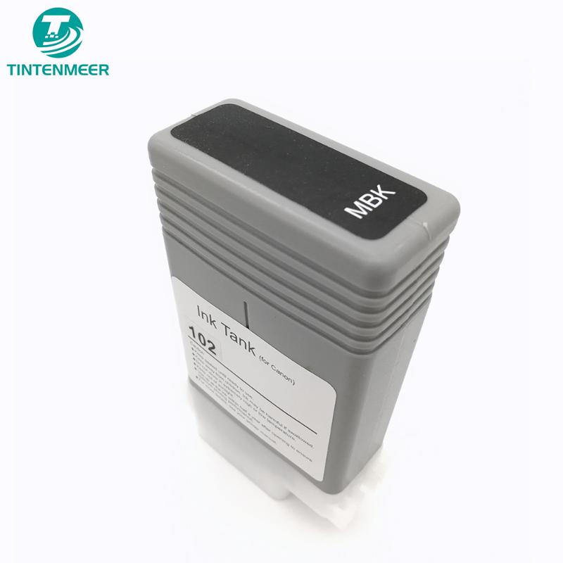 TINTENMEER ink cartridge PFI-102 pfi 102 Matte black compatible for canon iPF500 iPF510 iPF600 iPF605 iPF610 iPF650 printer
TINTENMEER ink cartridge PFI-102 pfi 102 Matte black compatible for canon iPF500 iPF510 iPF600 iPF605 iPF610 iPF650 printer
