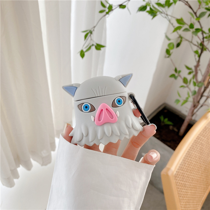 3D Cute Cartoon Anime Bluetooth Headset For AirPods Pro 3 Earphone Silicone Headphone Protective Case For Airpods 2, A for airpods 1/2
3D Cute Cartoon Anime Bluetooth Headset For AirPods Pro 3 Earphone Silicone Headphone Protective Case For Airpods 2, A for airpods 1/2