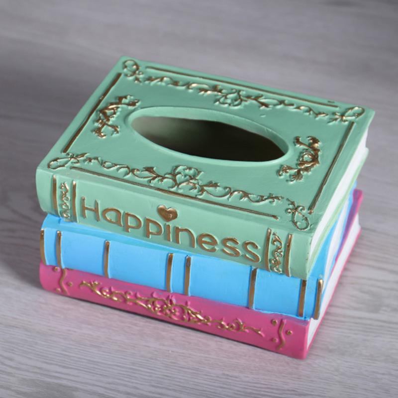 Retro Style Paper Cover Living Room Bedroom Holder Home Book Shape Tissue Box Rectangular Decorative Napkin Dispenser Resin
Retro Style Paper Cover Living Room Bedroom Holder Home Book Shape Tissue Box Rectangular Decorative Napkin Dispenser Resin