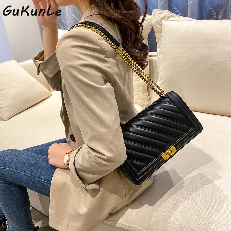 Fashion Luxury Bag Women Handbag Designer Chain Stripe Quilted Shoulder Bag Crossbody Bags Purses and Handbags, Red
Fashion Luxury Bag Women Handbag Designer Chain Stripe Quilted Shoulder Bag Crossbody Bags Purses and Handbags, Red