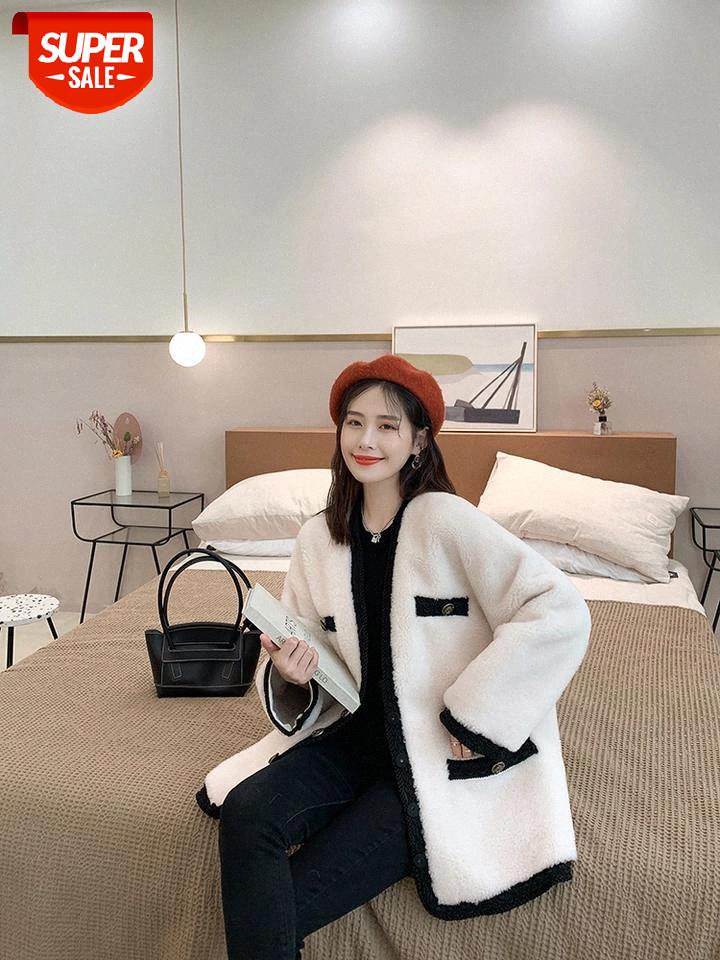 Casual Winter Wool Blends Coats Woman Rabbit Fur collar Coats Automotive Women Overcoats Shearling Lamb Fur Biker Coat 2020 #bL4J, Black;brown
Casual Winter Wool Blends Coats Woman Rabbit Fur collar Coats Automotive Women Overcoats Shearling Lamb Fur Biker Coat 2020 #bL4J, Black;brown