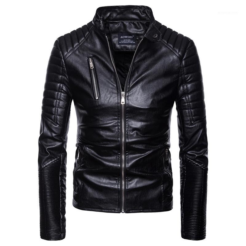 Drop Shipping Men' Jacket Solid Slim Fit Zipper Leather Jacket Casual Stand Collar Social Modis Leather Men Streetwear1, Black
Drop Shipping Men' Jacket Solid Slim Fit Zipper Leather Jacket Casual Stand Collar Social Modis Leather Men Streetwear1, Black