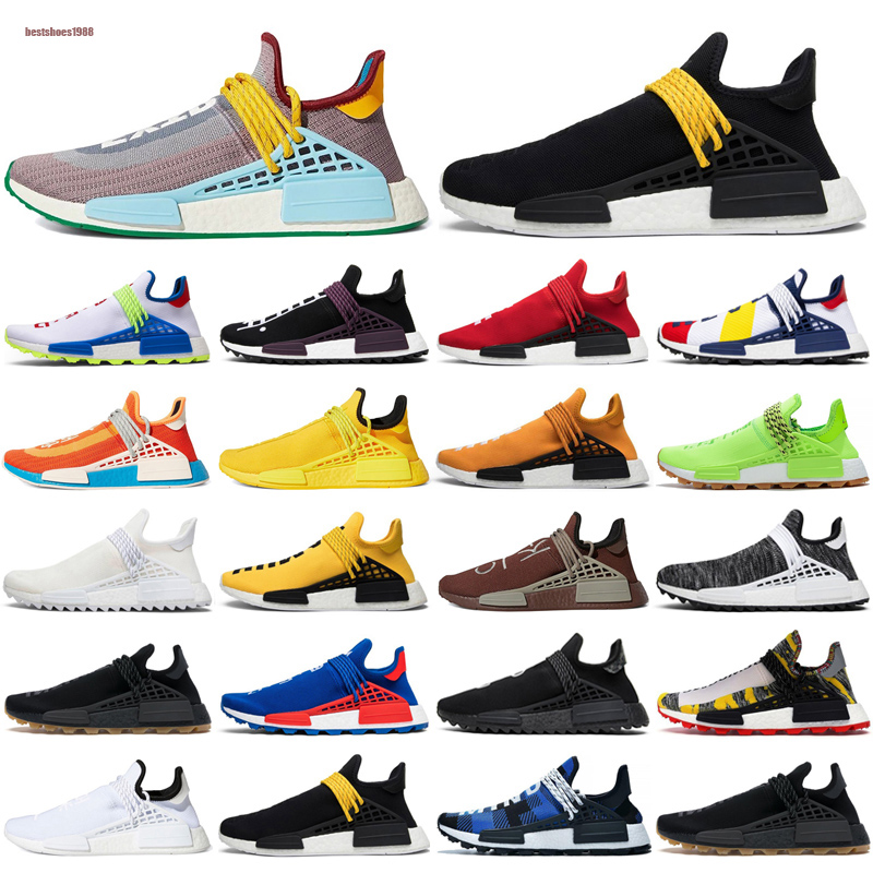 New Hu Human Race Men Women Run Shoes Pharrell Williams Infinite Species Solar Pack R1 V2 Triple White Orange Blue Mens Sports Sneakers, Black
New Hu Human Race Men Women Run Shoes Pharrell Williams Infinite Species Solar Pack R1 V2 Triple White Orange Blue Mens Sports Sneakers, Black