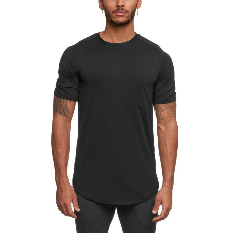 Light plate blank fitness short-sleeved T-shirt men's summer mesh breathable sports fashion casual slim top, Black
Light plate blank fitness short-sleeved T-shirt men's summer mesh breathable sports fashion casual slim top, Black