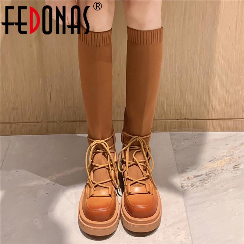 FEDONAS Sexy Cross Tied Knee High Boots For Girls Genuine Leather Chunky Heels Shoes Woman 2020 Winter Party Slim Long Shoes, Blackd
FEDONAS Sexy Cross Tied Knee High Boots For Girls Genuine Leather Chunky Heels Shoes Woman 2020 Winter Party Slim Long Shoes, Blackd