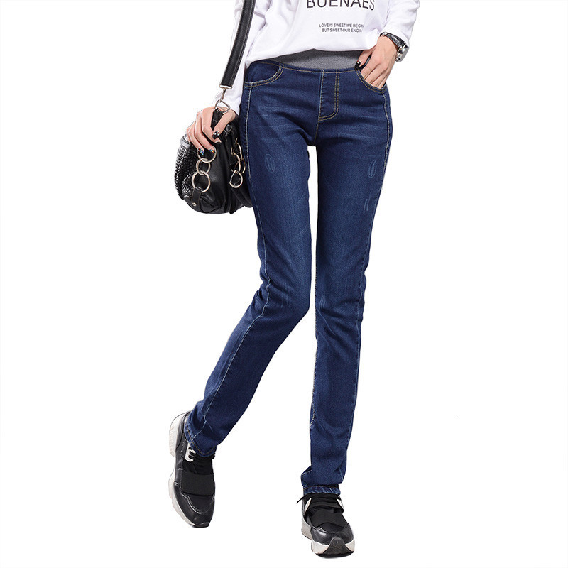 2021 Women Winter Denlm Female High Pants Plus Size Elastic Waist New Spring Autumn Jeans Women's Clothing Trousers 8xfi, Navy blue
2021 Women Winter Denlm Female High Pants Plus Size Elastic Waist New Spring Autumn Jeans Women's Clothing Trousers 8xfi, Navy blue
