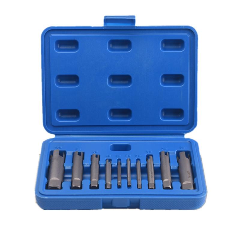 HSS 6/9/10Pcs Flute Broken Tap Extractor Set Steel Damaged Head Taps Remover Removal Tool Repair Hand Tools
HSS 6/9/10Pcs Flute Broken Tap Extractor Set Steel Damaged Head Taps Remover Removal Tool Repair Hand Tools
