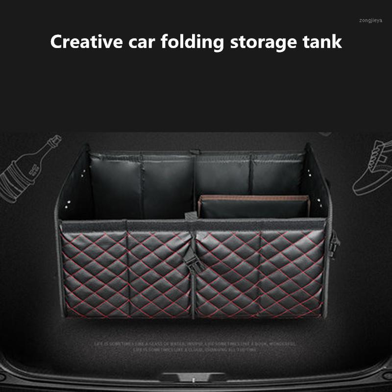 PU Leather Car Trunk Organizers Waterproof Back Folding Portable Storage Tool Bag Organiser Plaid Auto Collapsible Storage Box1
PU Leather Car Trunk Organizers Waterproof Back Folding Portable Storage Tool Bag Organiser Plaid Auto Collapsible Storage Box1