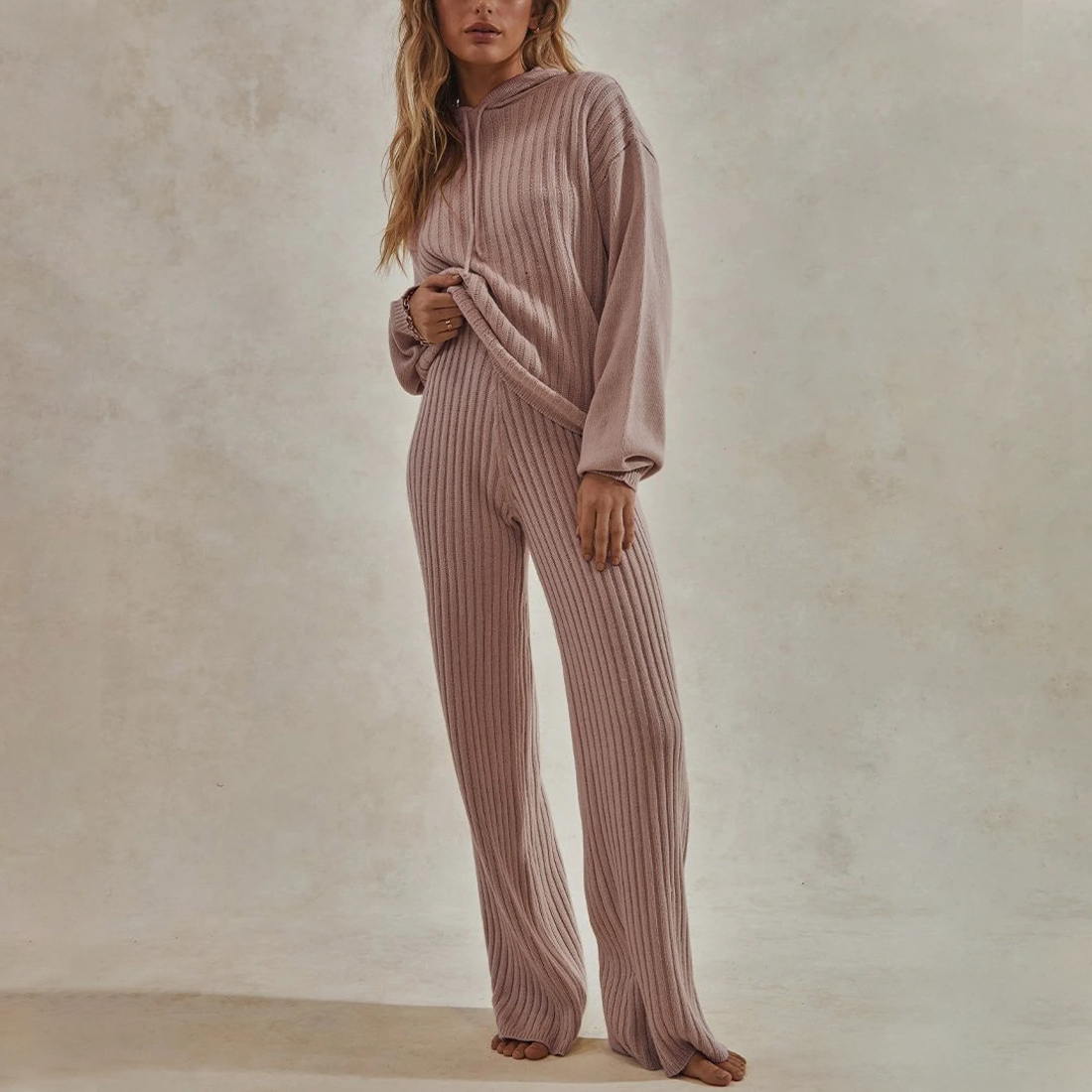 Jodimitty Women Knitted Lounge Wear Sets 2pcs Long Sleeves Suit Ladies Tracksuit Set Autumn Casual Streetwear Hooded Clubwear T200930, Pink
Jodimitty Women Knitted Lounge Wear Sets 2pcs Long Sleeves Suit Ladies Tracksuit Set Autumn Casual Streetwear Hooded Clubwear T200930, Pink