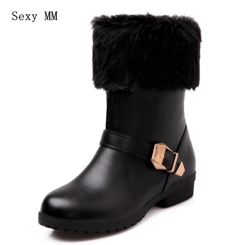 Winter Warm Hoof Low Heel Mid-Calf Snow Boots Women Shoes Short Boots Woman botas femininas botte femme Plus Size 34-40.41,42,43, White
Winter Warm Hoof Low Heel Mid-Calf Snow Boots Women Shoes Short Boots Woman botas femininas botte femme Plus Size 34-40.41,42,43, White