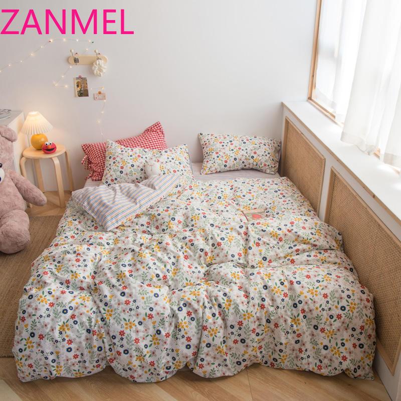 Comforter Cover Sets Cotton Skin-friendly Bedding Set Floral Style Queen King 4 pcs Duvet Cover Sets With Flat Sheet For Adult, 14 ly yehuanyu
Comforter Cover Sets Cotton Skin-friendly Bedding Set Floral Style Queen King 4 pcs Duvet Cover Sets With Flat Sheet For Adult, 14 ly yehuanyu