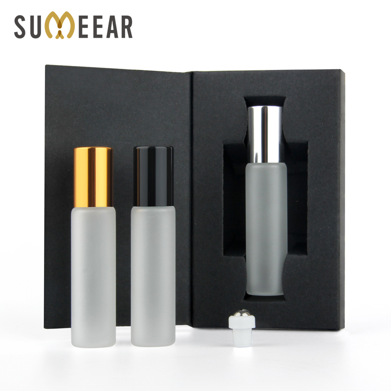 20 Pcs/lot 10ml Mini Roll On Essential Oil Bottles Packing box Frosted Glass Bottle Empty Perfume bottle
20 Pcs/lot 10ml Mini Roll On Essential Oil Bottles Packing box Frosted Glass Bottle Empty Perfume bottle