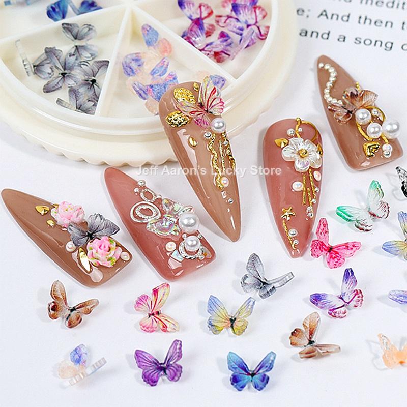 30 Pcs 3D Butterfly Nail Art Decorations Charm Pixie Ornaments Nail Polish DIY Japanese Style Manicure Design Accessories New
30 Pcs 3D Butterfly Nail Art Decorations Charm Pixie Ornaments Nail Polish DIY Japanese Style Manicure Design Accessories New