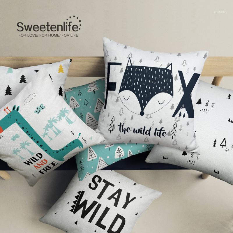 Sweetenlife Scandinavian style Cushions Home Decor Pillow Animal Cushion Cover Pillow Case Office Decorative Throw Pillows 50*501, No14
Sweetenlife Scandinavian style Cushions Home Decor Pillow Animal Cushion Cover Pillow Case Office Decorative Throw Pillows 50*501, No14