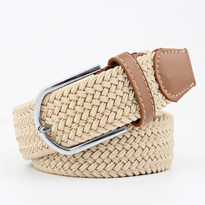 Belts Men Women Casual Knitted Pin Buckle Belt Woven Canvas Elastic Expandable Braided Stretch Plain Webbing Strap, Black;brown
Belts Men Women Casual Knitted Pin Buckle Belt Woven Canvas Elastic Expandable Braided Stretch Plain Webbing Strap, Black;brown