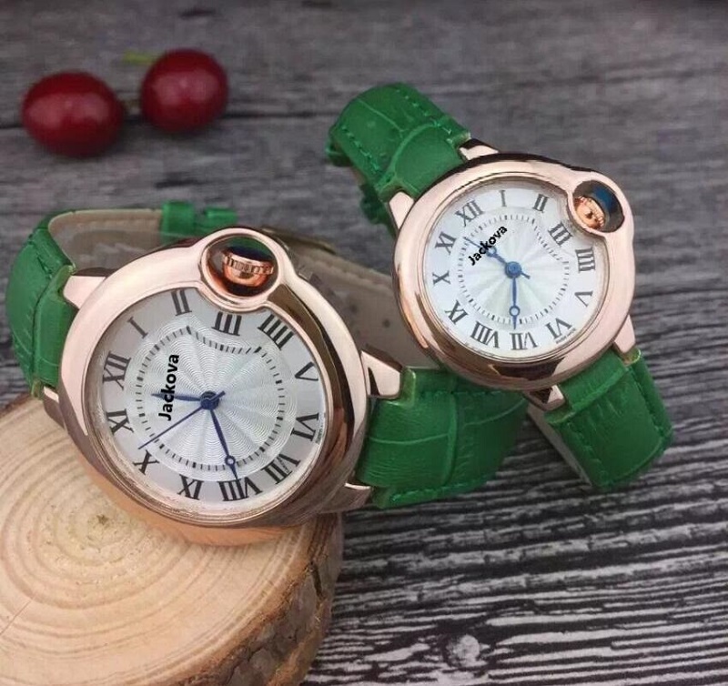 Luxury Men Quartz Casual Watch Sports Watch Men Women Watches Male Leather Clock Relogio Masculino, As pic