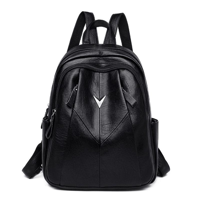 2020 Fashion Women Backpack High Quality Youth Leather Backpack for Teenage Girls Female School Shoulder Bag Bagpack mochila, Black
2020 Fashion Women Backpack High Quality Youth Leather Backpack for Teenage Girls Female School Shoulder Bag Bagpack mochila, Black