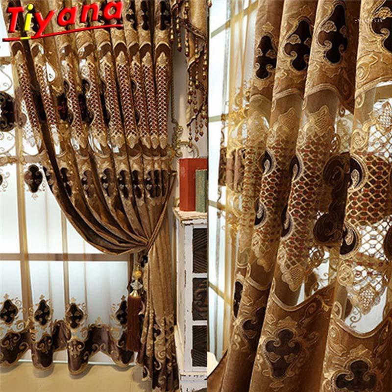 Nordic Luxury Chenille Brown Geometry Curtains for Living Room High-end Embroidery Yarn Window Drapes for Villa Bedroom WP082#401, Tulle
Nordic Luxury Chenille Brown Geometry Curtains for Living Room High-end Embroidery Yarn Window Drapes for Villa Bedroom WP082#401, Tulle
