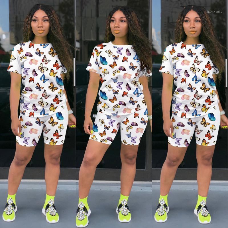 Women' 2 Piece Set Casual Printed Butterfly 2 Color Short Sleeved Top And Five Point Pants Two Piece Suit Plus size Sets#31, Black
Women' 2 Piece Set Casual Printed Butterfly 2 Color Short Sleeved Top And Five Point Pants Two Piece Suit Plus size Sets#31, Black
