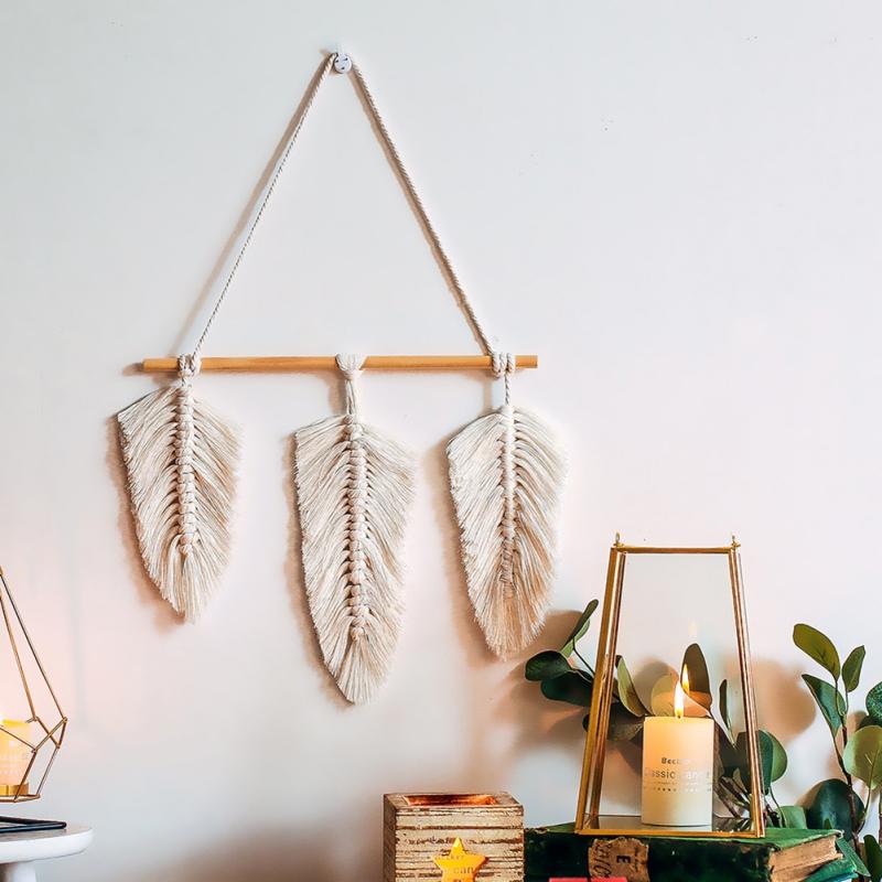 Handmade Woven Macrame Wall Hanging Tapestry dreamcatcher Room Farmhouse Decoration Wedding Wall Hanging Art Ornament
Handmade Woven Macrame Wall Hanging Tapestry dreamcatcher Room Farmhouse Decoration Wedding Wall Hanging Art Ornament