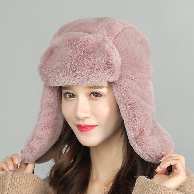 Beanie/Skull Caps Winter Women's Thick Warm Hat Korean Cycling Ear Protection Windproof And Cross-Border Cotton
Beanie/Skull Caps Winter Women's Thick Warm Hat Korean Cycling Ear Protection Windproof And Cross-Border Cotton