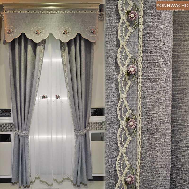 Custom curtain Light luxury modern cotton linen high precision gray solid cloth blackout curtain valance tulle panel C2581
Custom curtain Light luxury modern cotton linen high precision gray solid cloth blackout curtain valance tulle panel C2581