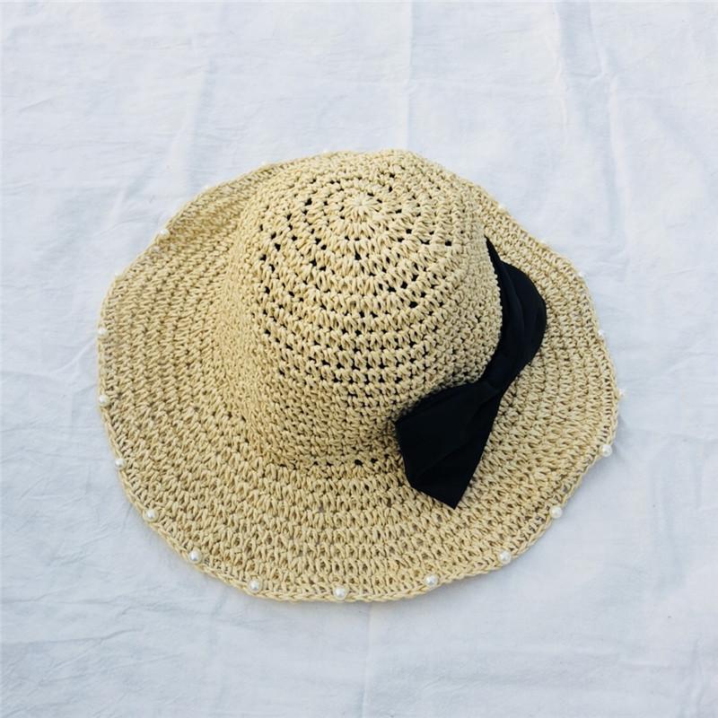 Wide Brim Hats Summer For Women Pearl Design Beach Sun Hat Bow Tie Foldable Brimmed Straw Collapsible, Khaki
Wide Brim Hats Summer For Women Pearl Design Beach Sun Hat Bow Tie Foldable Brimmed Straw Collapsible, Khaki
