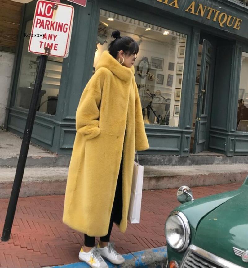 Winter Faux Coat Women Winter Long Coat Female Hooded Thick Warm Faux Fur Jacket Ladies Loose Plush, Blue
Winter Faux Coat Women Winter Long Coat Female Hooded Thick Warm Faux Fur Jacket Ladies Loose Plush, Blue
