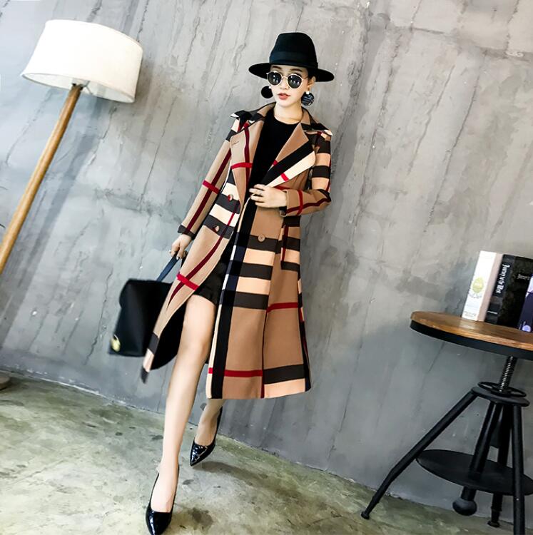 New Women Fashion Elegant Comfortable Leisure Simple Color Long Autumn Winter Windbreaker Trench Paid Coat Plus Size CA6749, Red
New Women Fashion Elegant Comfortable Leisure Simple Color Long Autumn Winter Windbreaker Trench Paid Coat Plus Size CA6749, Red