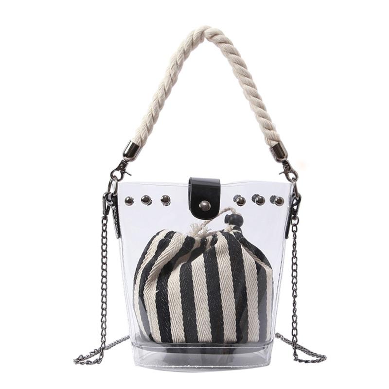Women Jelly Transparent Retro Bag Bucket Bag Chain Messenger Purses And Handbags Beach Jelly Bucket 2021 New #S, Blue
Women Jelly Transparent Retro Bag Bucket Bag Chain Messenger Purses And Handbags Beach Jelly Bucket 2021 New #S, Blue
