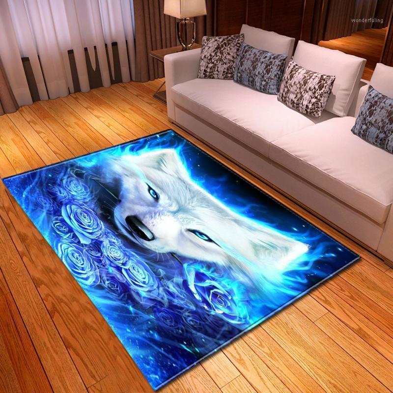 3D Wolf Bedroom Bedside Area Rug Children Play Rug Boys Room Floor Mat Flannel Home Decor Living Room Carpet for Parlor1, No-8
3D Wolf Bedroom Bedside Area Rug Children Play Rug Boys Room Floor Mat Flannel Home Decor Living Room Carpet for Parlor1, No-8
