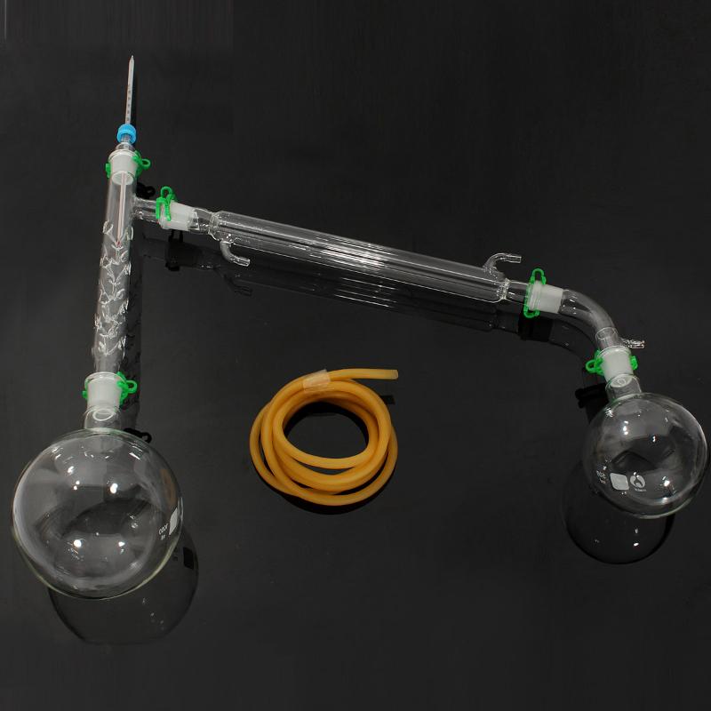 Lab Glassware Soxhlet Extractor Condenser Set with 24/29 1000ml Flat Bottom Flask+40/38 Tube Distillation Lab School Supply
Lab Glassware Soxhlet Extractor Condenser Set with 24/29 1000ml Flat Bottom Flask+40/38 Tube Distillation Lab School Supply