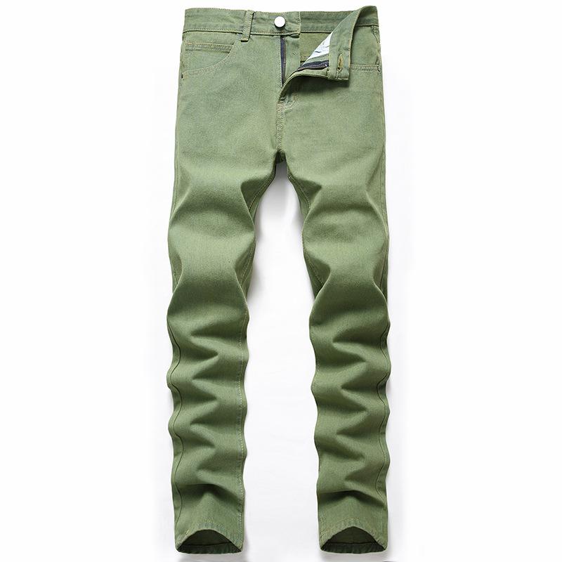 2D Men's jeans, army green jeans men, European and American cross-border large straight tube jeans
2D Men's jeans, army green jeans men, European and American cross-border large straight tube jeans