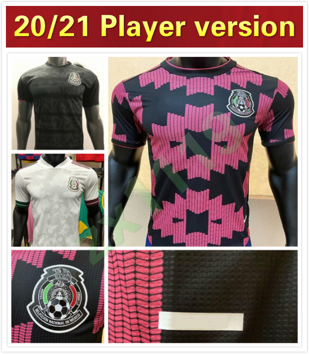 PLAYER VERSION 20 21 Mexico Soccer jerseys home away H.LOZANO DOS SANTOS CHICHARITO 2020 2021 PINK BLACK MEN football uniform shirts, White
PLAYER VERSION 20 21 Mexico Soccer jerseys home away H.LOZANO DOS SANTOS CHICHARITO 2020 2021 PINK BLACK MEN football uniform shirts, White