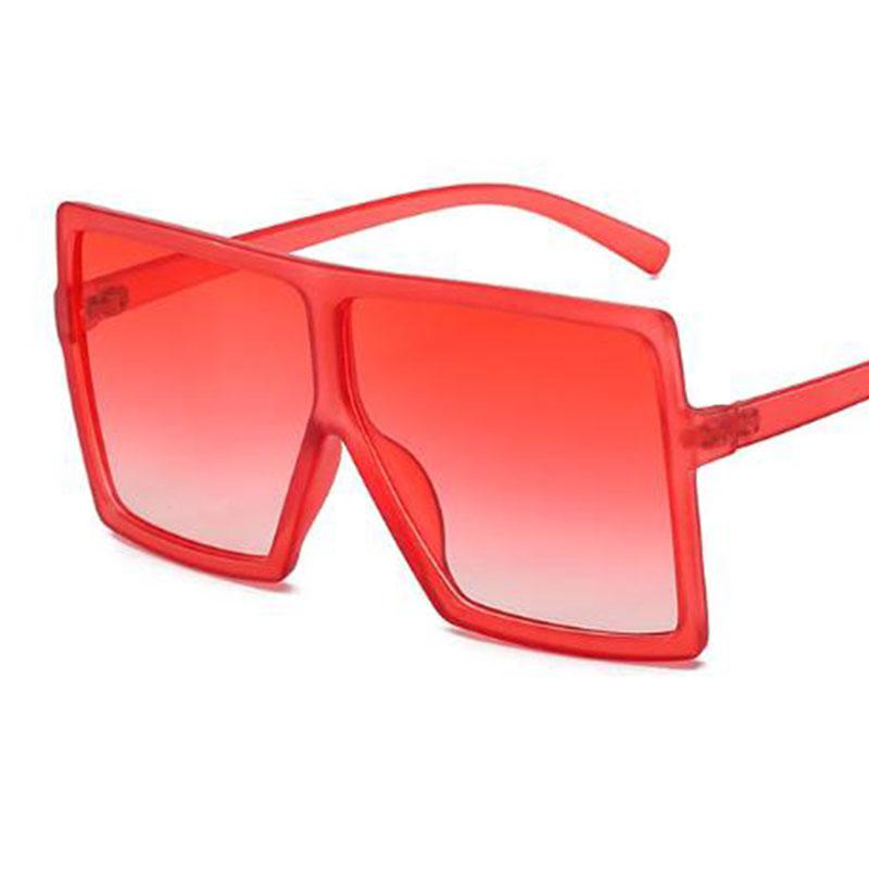 Red Oversized Sunglasses Women Flat Top Square Sunglasses Plastic Frame Vintage Retro Big Yellow Pink Black Clear Glasses Men UV
Red Oversized Sunglasses Women Flat Top Square Sunglasses Plastic Frame Vintage Retro Big Yellow Pink Black Clear Glasses Men UV