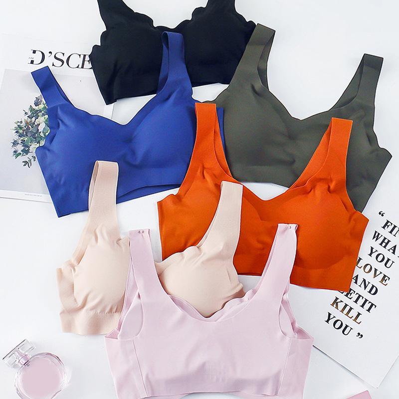 Hot Women Seamless Wireless Comfort Bra Removable Cup No Steel Ring Bra MVI-ing1, Beige
Hot Women Seamless Wireless Comfort Bra Removable Cup No Steel Ring Bra MVI-ing1, Beige