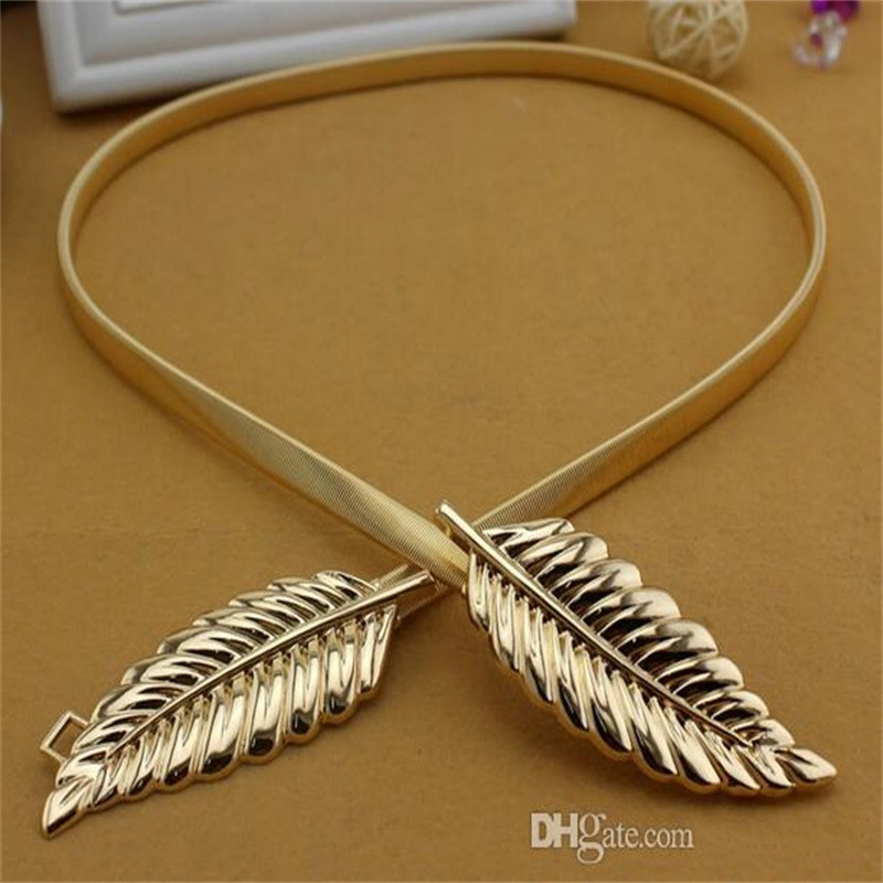 Wholesale Elie Saab Gold Sash For Wedding Pretty Leaves Belts For Women In Stock Bridal Accessories Cheap