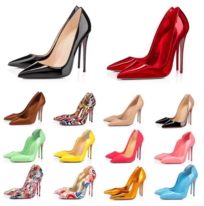 Designer High Heels Red Bottom Women Dress Shoes Ladies Nude Black Bright Leather Studded Pointed Rivet Sandals Summer Banquet Stylist Party
Designer High Heels Red Bottom Women Dress Shoes Ladies Nude Black Bright Leather Studded Pointed Rivet Sandals Summer Banquet Stylist Party