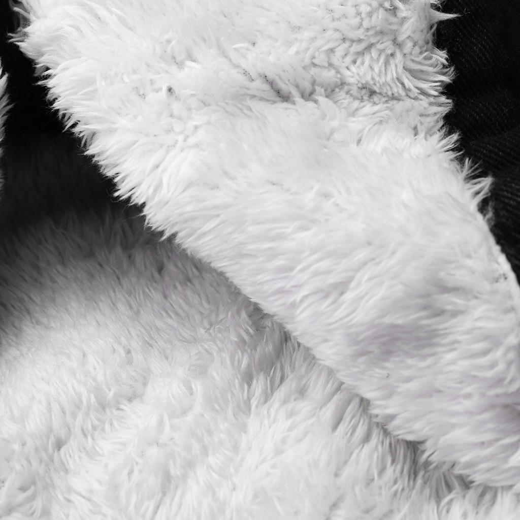 Women's Denim Jacket With Fur Winter Jeans Hooded Velvet Coat Female Faux Fur Collar 2019 Padded Warm Jackets Bomber Windbreake T200111