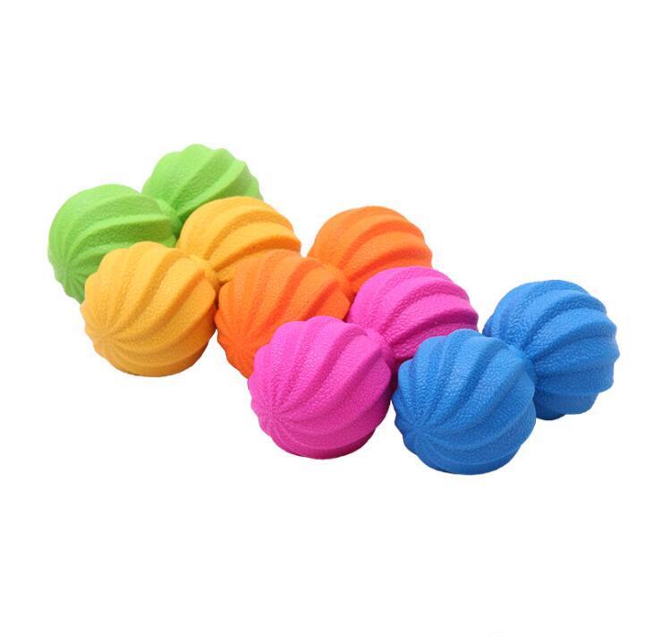 yoga fitness peanut ball Deep muscle massage ball for body foot neck roller gym exercise peanut balls spikey Trigger massager, Yellow
yoga fitness peanut ball Deep muscle massage ball for body foot neck roller gym exercise peanut balls spikey Trigger massager, Yellow