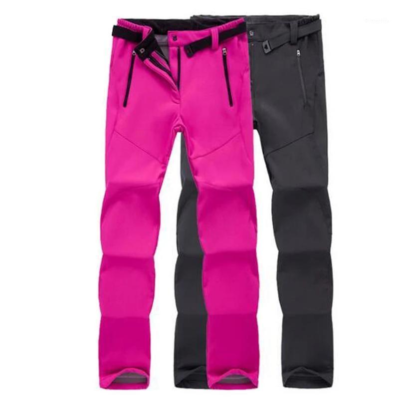 Hiking Pants Autumn Winter Men Women Thick Warm Fleece Softshell Pants Outdoor Camping Climbing Waterproof Windproof Trousers1, Women blue
Hiking Pants Autumn Winter Men Women Thick Warm Fleece Softshell Pants Outdoor Camping Climbing Waterproof Windproof Trousers1, Women blue
