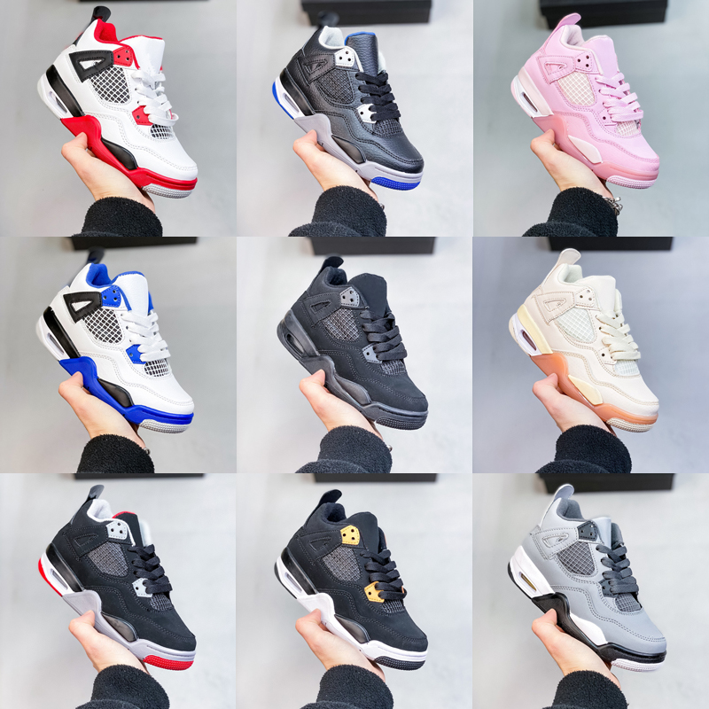 Infants 4 4s PS kids basketball shoes bred university blue pink sail what the fire red pure money hot lava 1 1s sneakers trainers EUR 22-37, As photo 3
Infants 4 4s PS kids basketball shoes bred university blue pink sail what the fire red pure money hot lava 1 1s sneakers trainers EUR 22-37, As photo 3