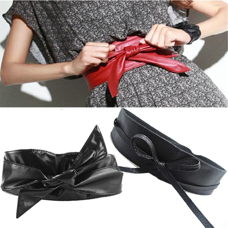 Fashion Women Belt Long Section Of the Circle Soft Leather Bowknot Body Shaping Bands Wide Belts All Match Dress, Beige
Fashion Women Belt Long Section Of the Circle Soft Leather Bowknot Body Shaping Bands Wide Belts All Match Dress, Beige