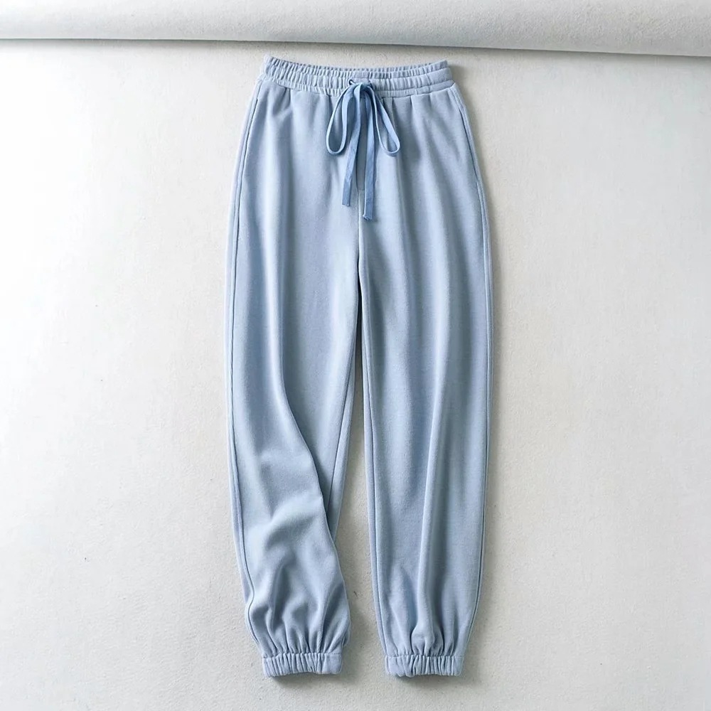 solid color lace elastic waist sweater 2020 autumn new high waist slim loose dance casual pants Basic explosion model
solid color lace elastic waist sweater 2020 autumn new high waist slim loose dance casual pants Basic explosion model